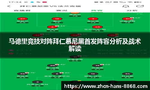马德里竞技对阵拜仁慕尼黑首发阵容分析及战术解读
