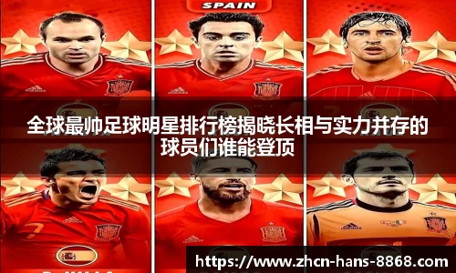 全球最帅足球明星排行榜揭晓长相与实力并存的球员们谁能登顶